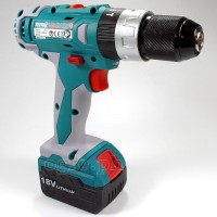TIDLI228180 Cordless Impact Drill Set 18V Li-Ion