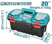 TPBX0201 20” Heavy Duty Plastic Tool Box