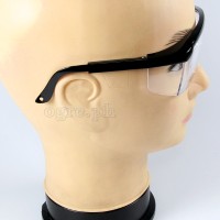 TSP301 Polycarbonate Safety Goggles (Black Frame/Clear Screen)