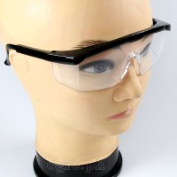 TSP301 Polycarbonate Safety Goggles (Black Frame/Clear Screen)