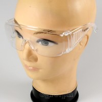 TSP304 Polycarbonate Safety Goggles (Clear Frame/Clear Screen)