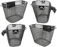 BSK-MM01QR Removable Metal Mesh Basket with Quick-Release Handlebar Mount