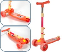 KF3KSS01 Kids Foldable 2-in-1 3-wheeled Kick Scooter with Seat