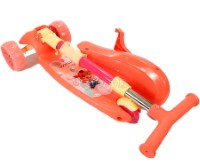 KF3KSS01 Kids Foldable 2-in-1 3-wheeled Kick Scooter with Seat