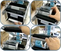 ULM-60 Electric Semi-Automatic Round Bottle Label Applicator