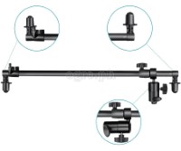 RS-120 Reflector Holder with Swivel Ballhead