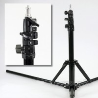 W803P Reverse Folding Medium Light Stand with Twist Locks 190cm (6.2ft)