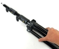 W806P Heavy Duty Large Light Stand Spring Cushioned with Twist Locks 276cm (9ft)