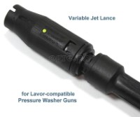 OEL-06 VAR Replacement Variable Spray Lance for Lavor Pressure Washer Guns