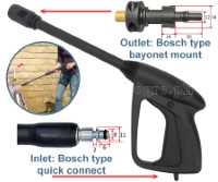OWG-01 Replacement Wash Gun for Bosch/AR/Black & Decker