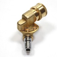PWC-01P390 Quick Connect 3-Position 90° 1/4" Pivoting Coupler
