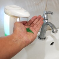YX-CT33LB Automatic Liquid / Gel Soap Dispenser 330mL Sink Top / Counter Top Battery Model