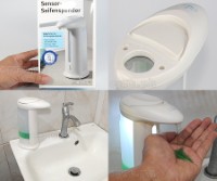 YX-CT33LB Automatic Liquid / Gel Soap Dispenser 330mL Sink Top / Counter Top Battery Model
