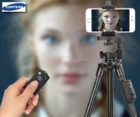 VCT-5208 Tripod with Bluetooth Shutter for Smartphones