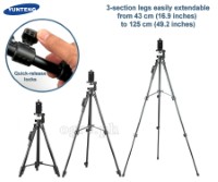 VCT-5208 Tripod with Bluetooth Shutter for Smartphones