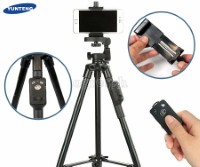 VCT-5208 Tripod with Bluetooth Shutter for Smartphones